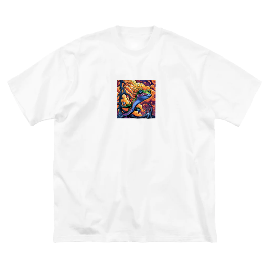 もしもショップの逞しいカエル Big T-Shirt