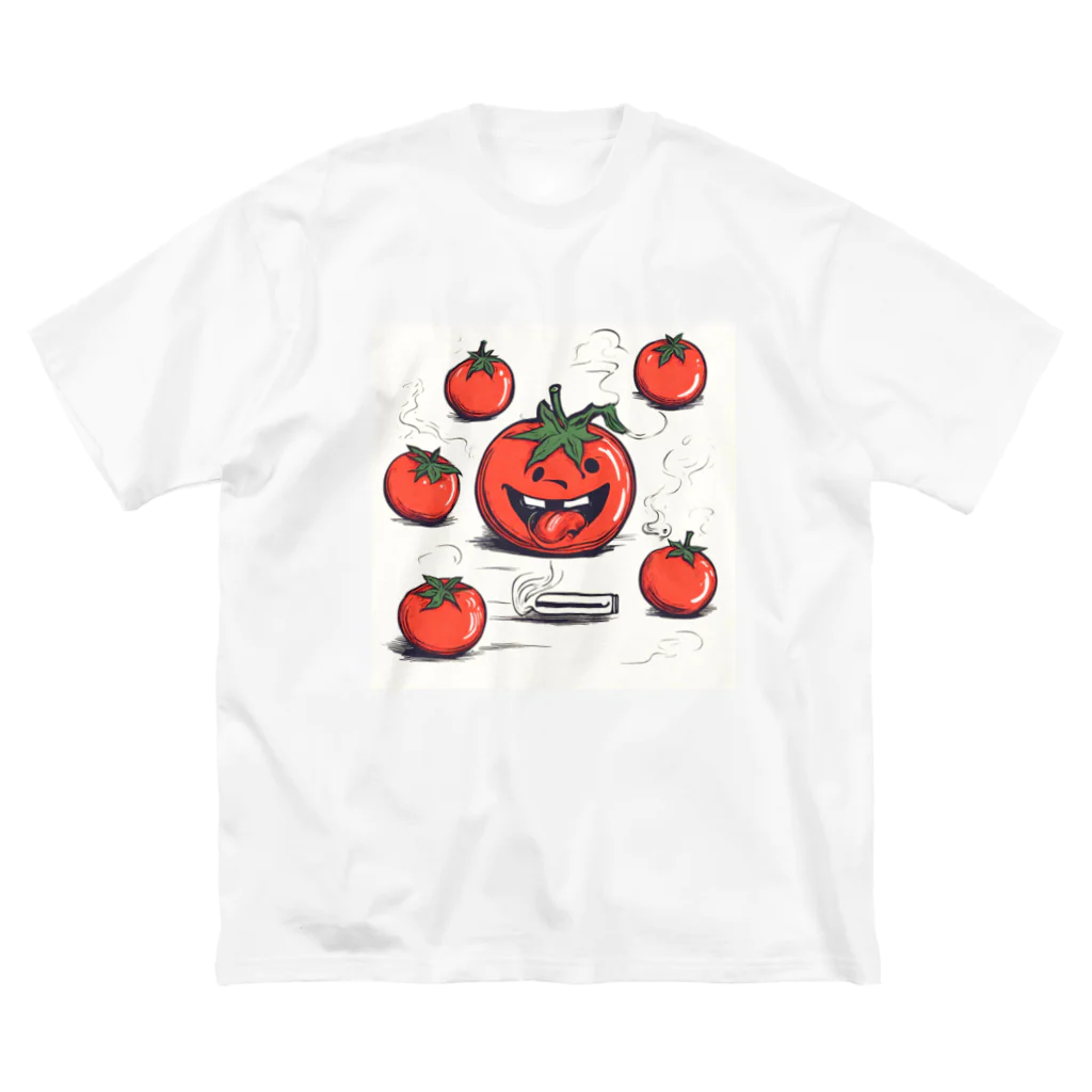 サラダ工房©︎のToMaTo ビッグシルエットTシャツ