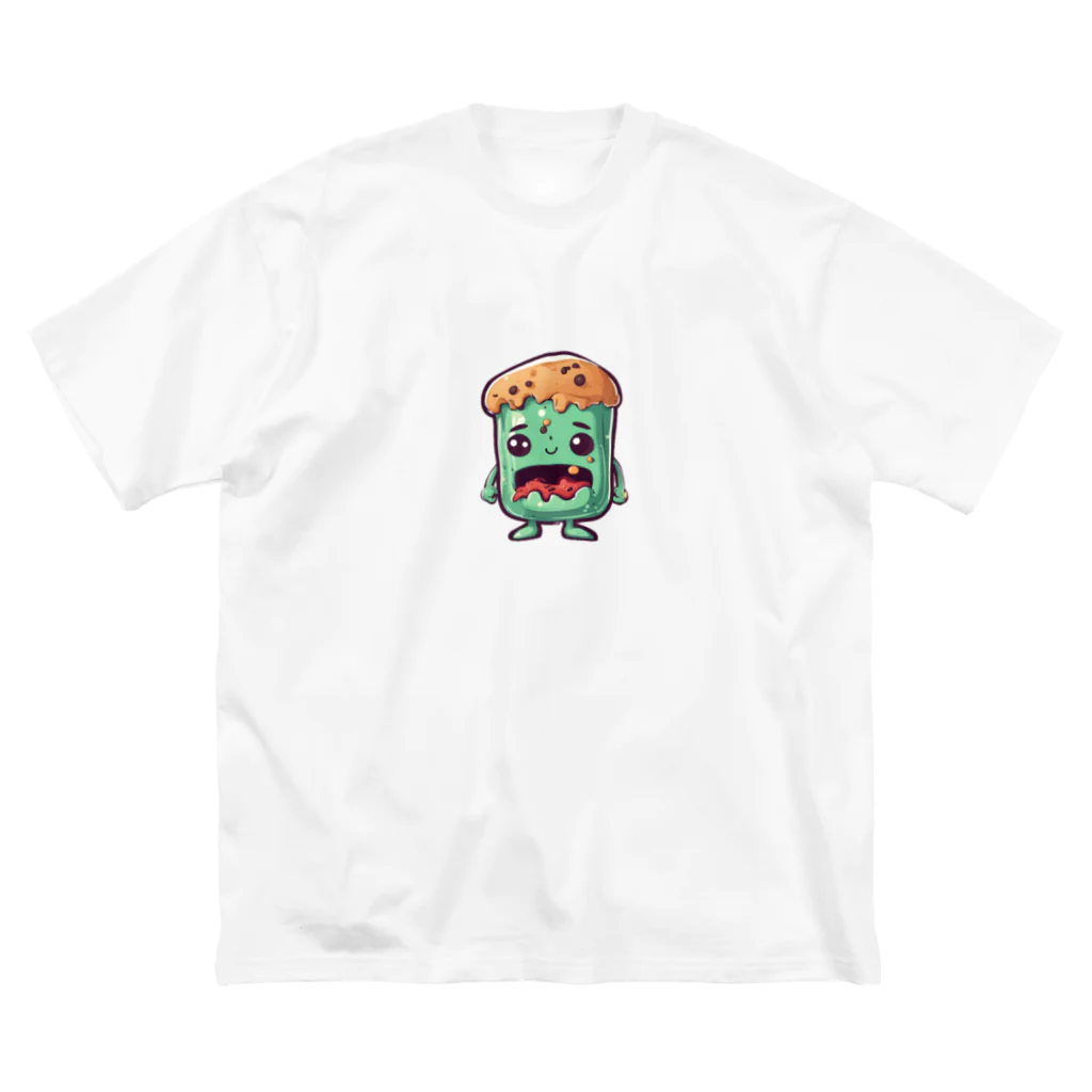 腐食物くんの腐食物くん ビッグシルエットTシャツ