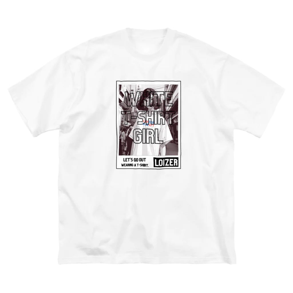 LOIZER shopのT-shirt girl ビッグシルエットTシャツ