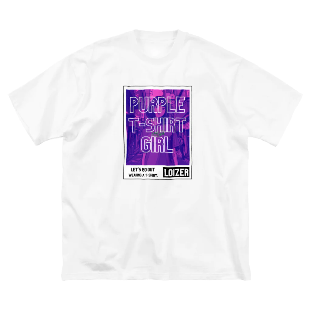 LOIZER shopのT-shirt girl Big T-Shirt