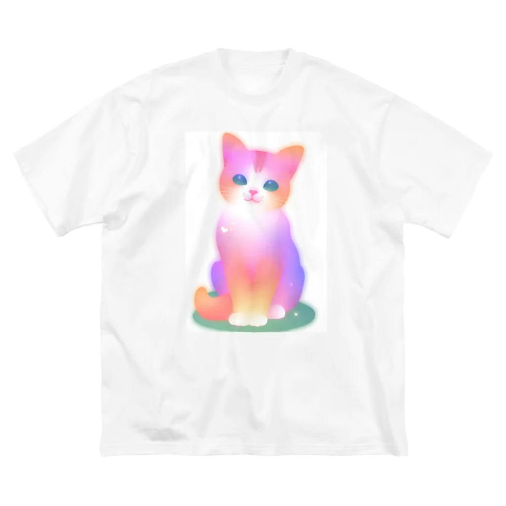 しんふぉショップのかわいいネコちゃんグッズ Big T-Shirt