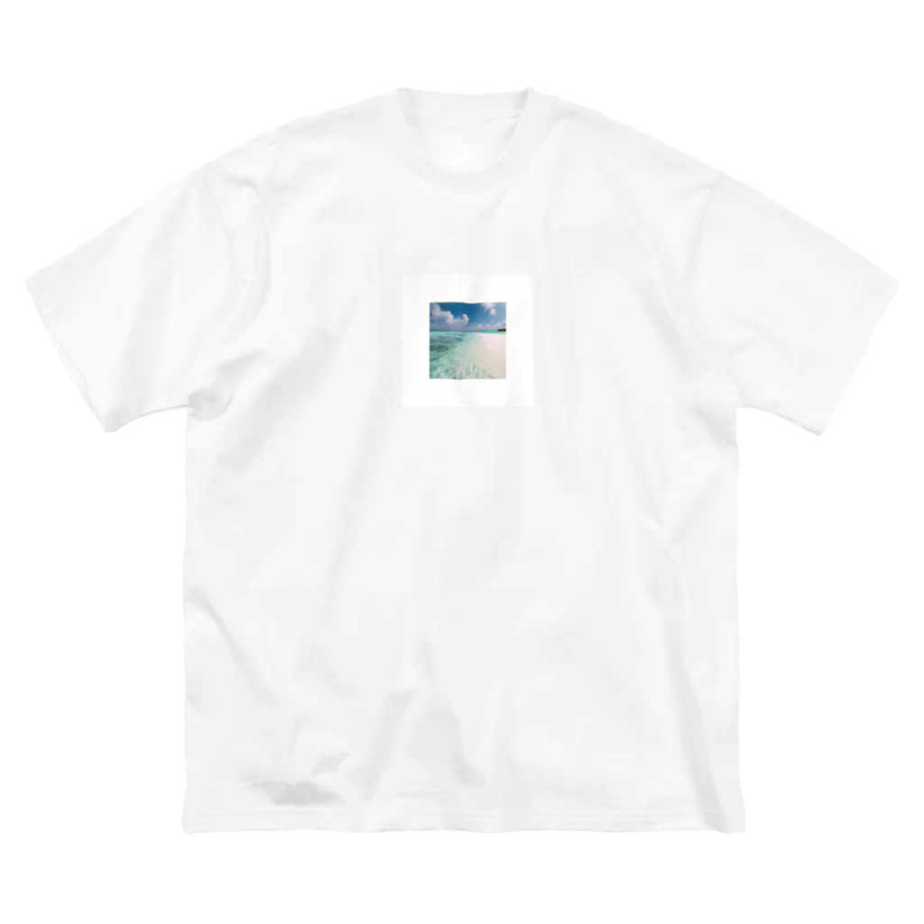 aiのBeautiful beach ビッグシルエットTシャツ