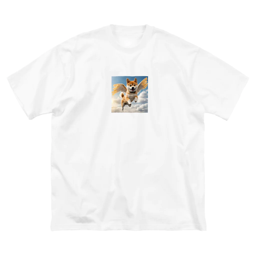 IKIMONO SUKIの天使の柴犬 Big T-Shirt