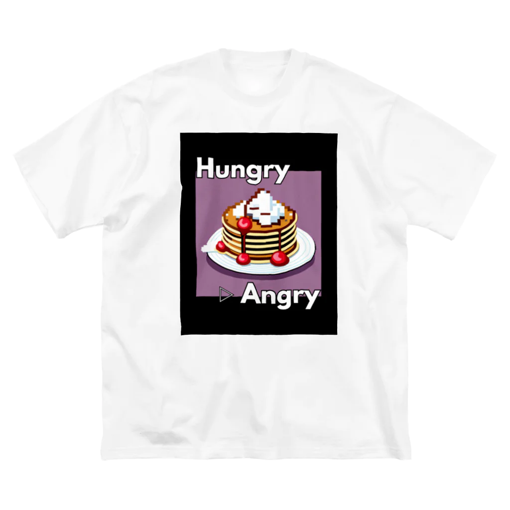 hAngryの【ホットケーキ】hAngry Big T-Shirt