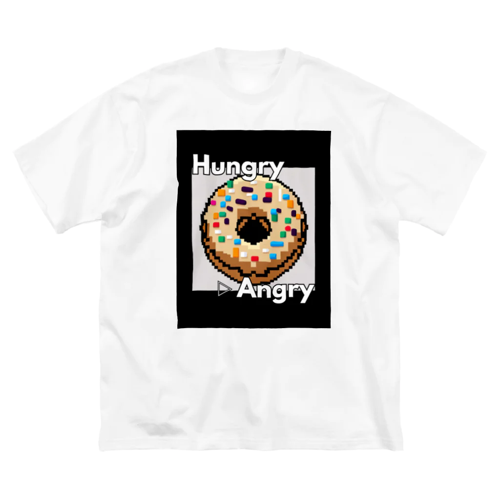 hAngryの【ドーナツ】hAngry Big T-Shirt