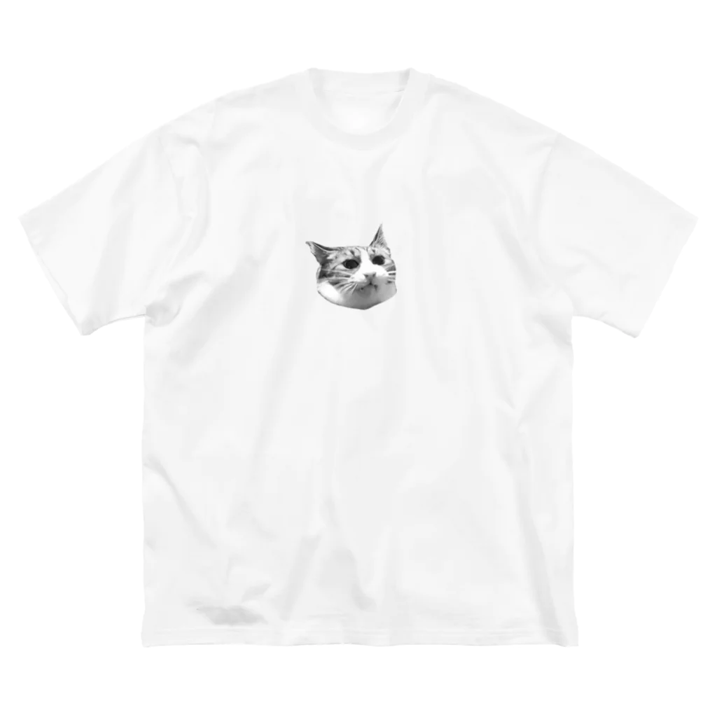 キレそうな猫ちゃん店のキレそうな猫ちゃん ビッグシルエットTシャツ