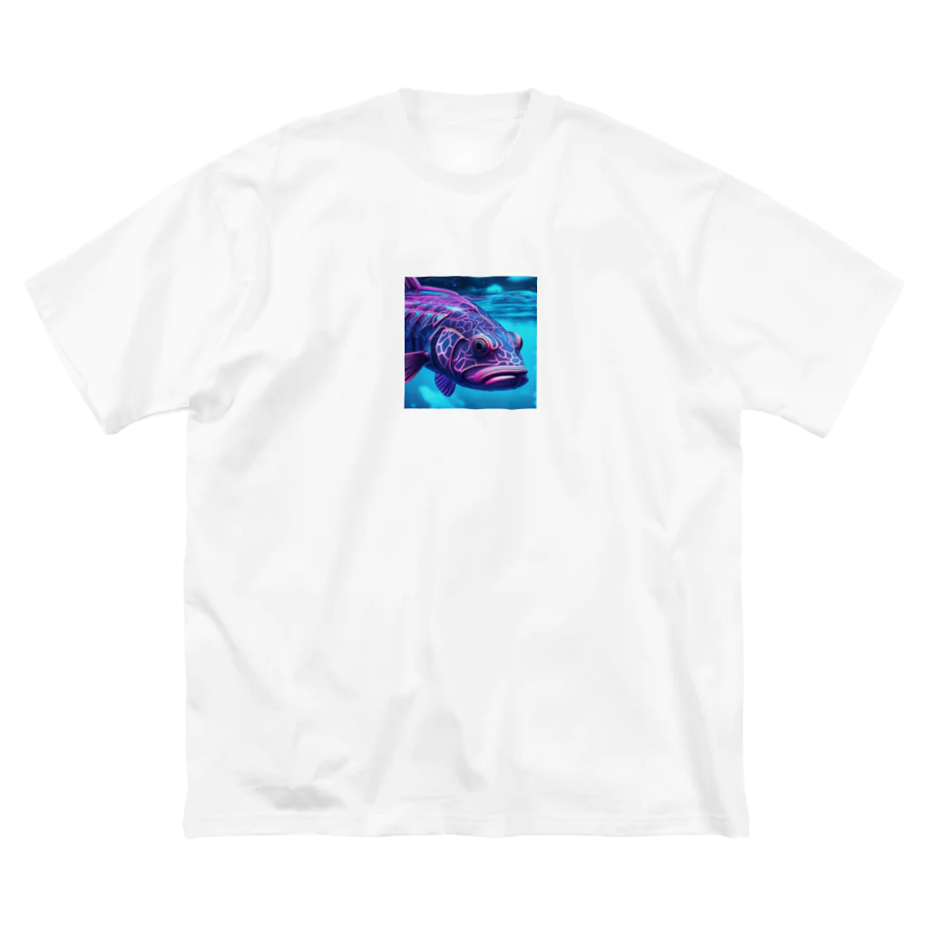 angler_kmの未確認魚種 ビッグシルエットTシャツ