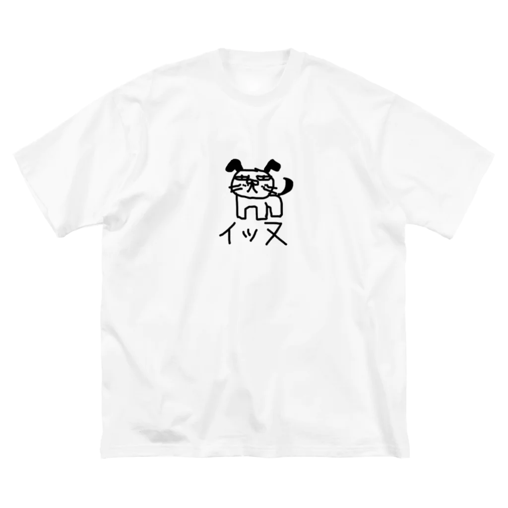 サオリショップのイッヌTシャツパーカートレーナー Big T-Shirt