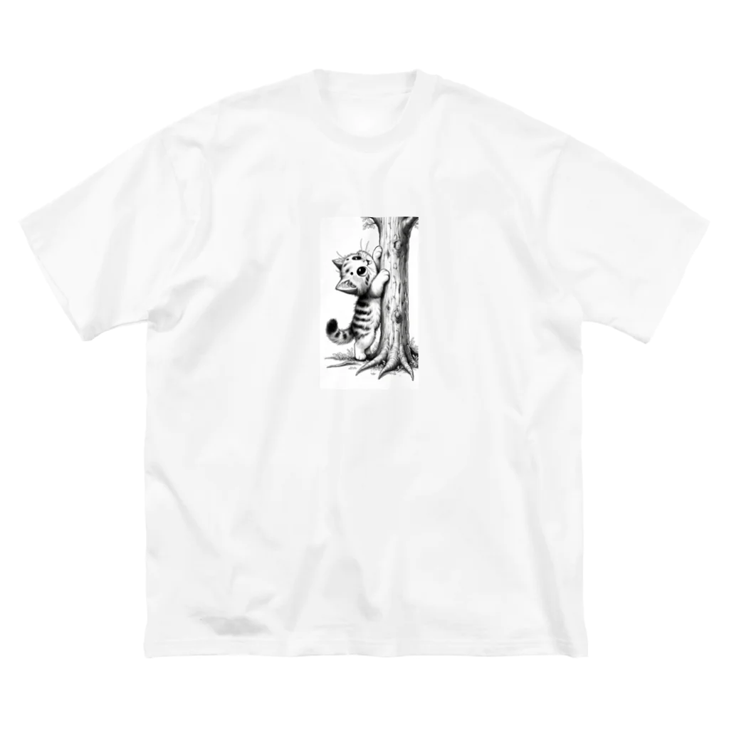 urban silhouettes のKitty  Big T-Shirt