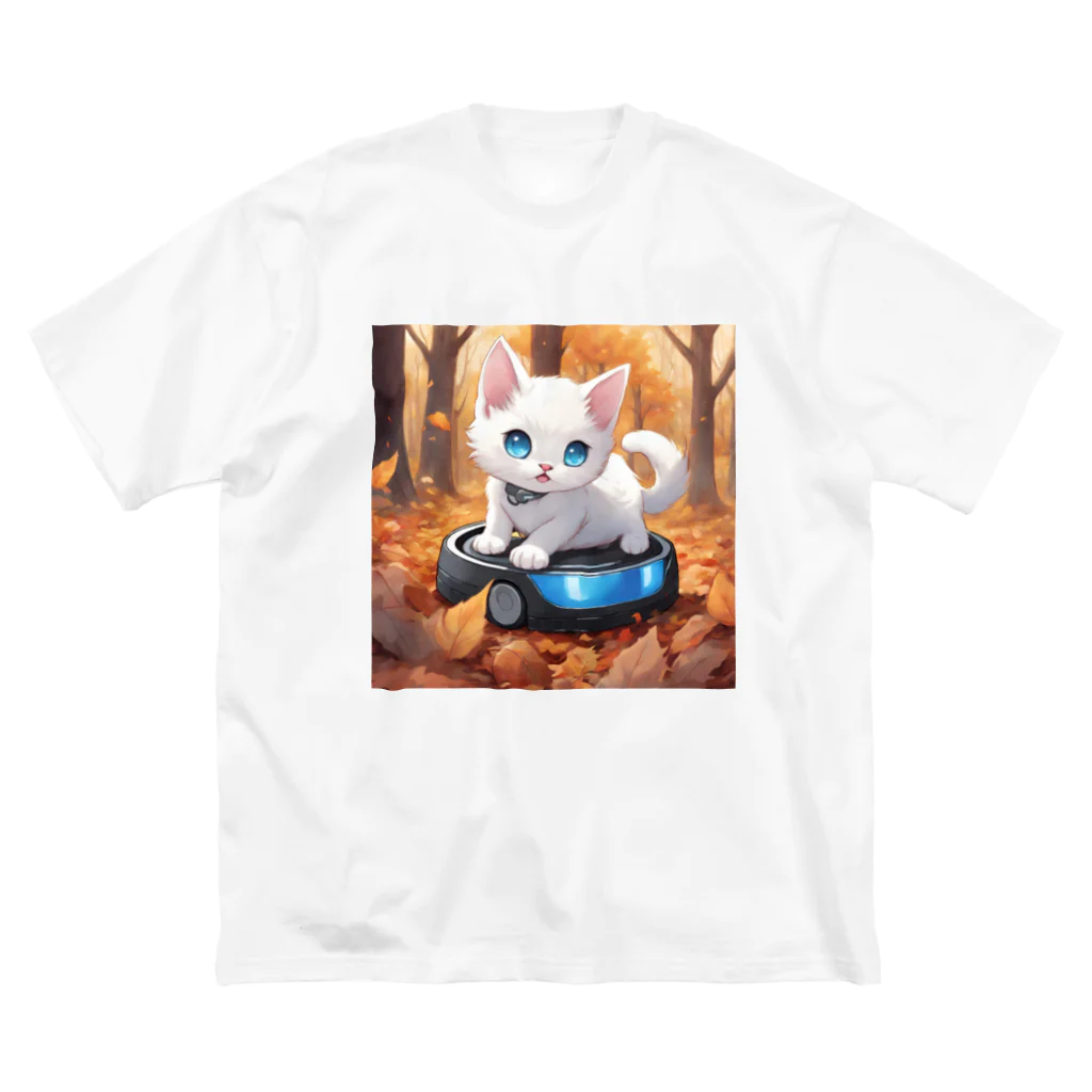 yoiyononakaの新型家電と白猫01 Big T-Shirt