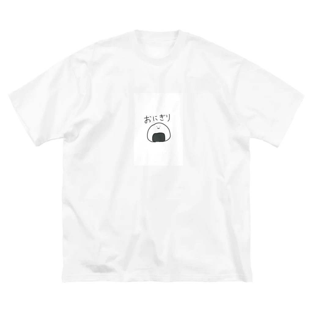 Medamayakiのおにぎり ビッグシルエットTシャツ