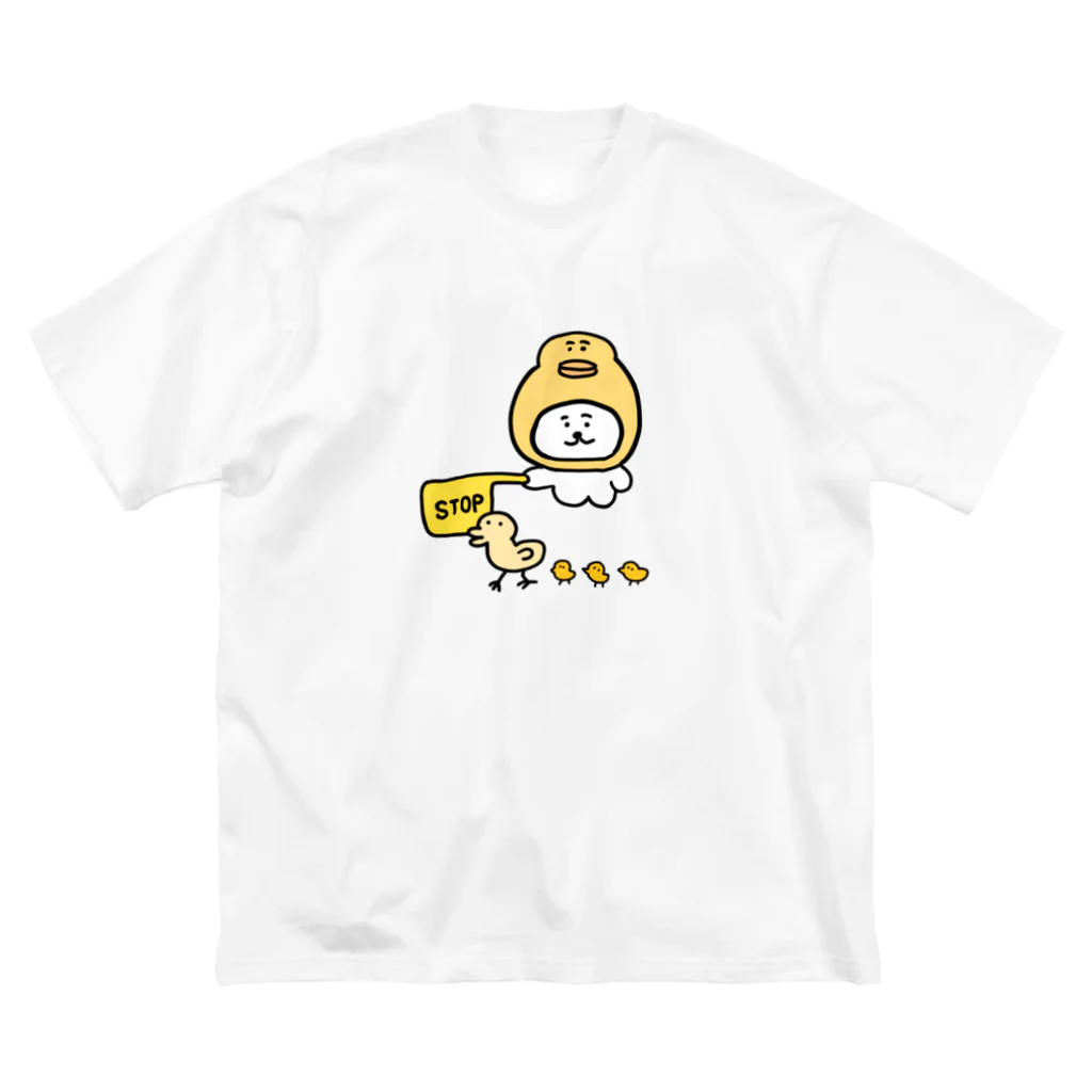 けちゃっぷごはんのお店の見守るねこ Big T-Shirt