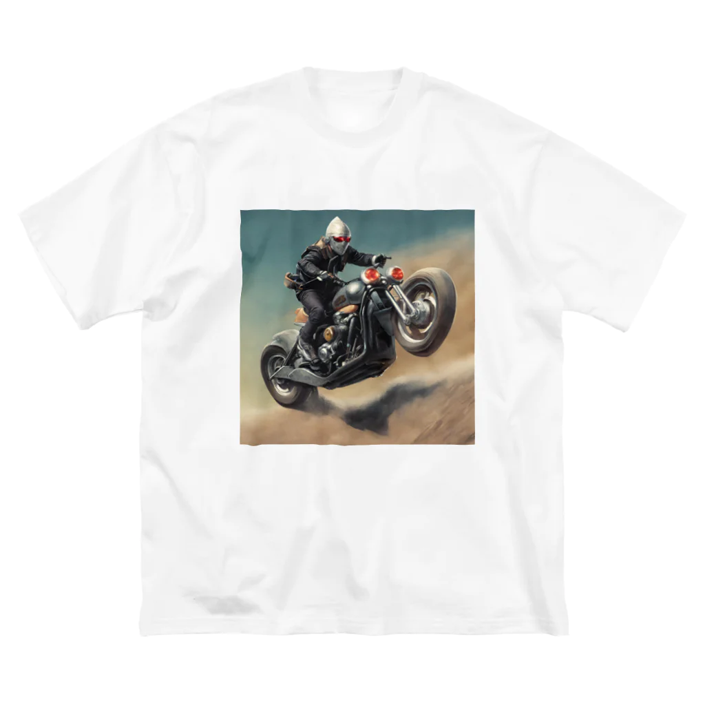 Yamapの仮面のバイク乗り Big T-Shirt