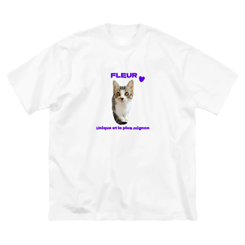 猫の隠れ家のはな第二弾 ビッグシルエットTシャツ