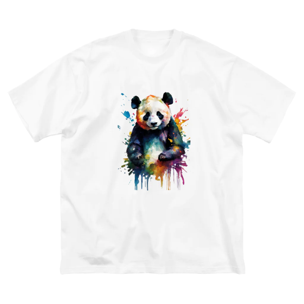 seasoncubeのパンダ1号 Big T-Shirt