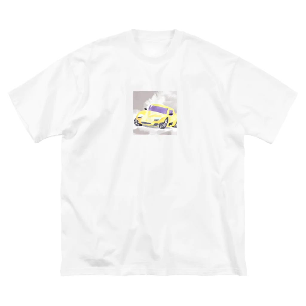 katapiiiの人気！水彩画風スポーツカー Big T-Shirt