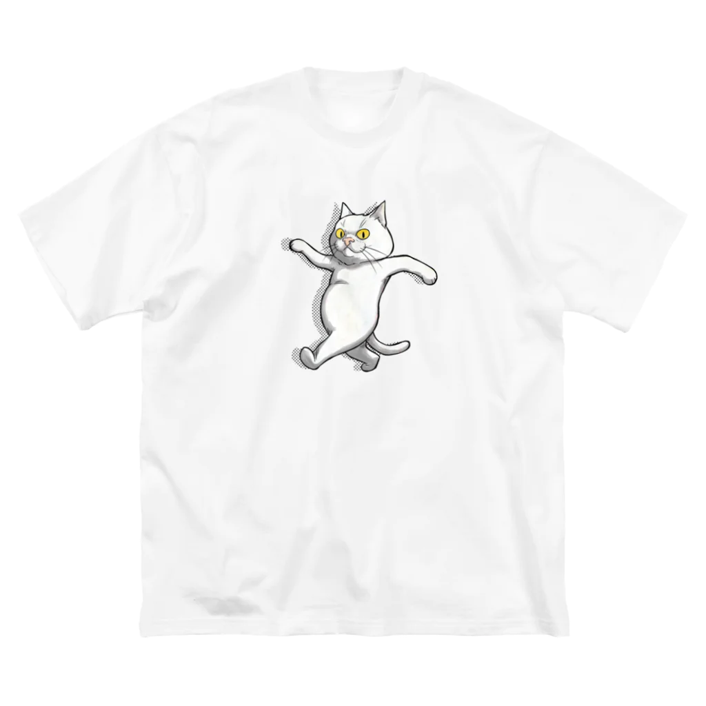 TAKE-TONのさんぽねこ Big T-Shirt