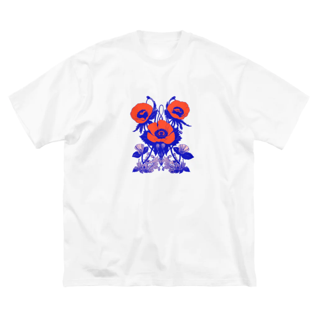 中華呪術堂（チャイナマジックホール）のmagic flower ビッグシルエットTシャツ