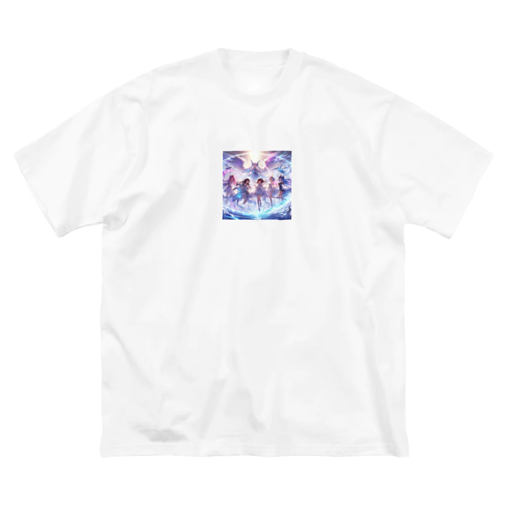 anazawaの白き翼、黒き翼。その手に抱くは愛しの君! Big T-Shirt