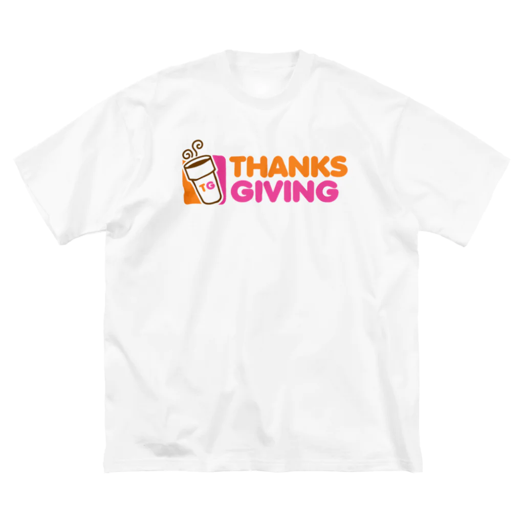 大衆食堂 寿恵美のTHANKSGIVING ビッグシルエットTシャツ