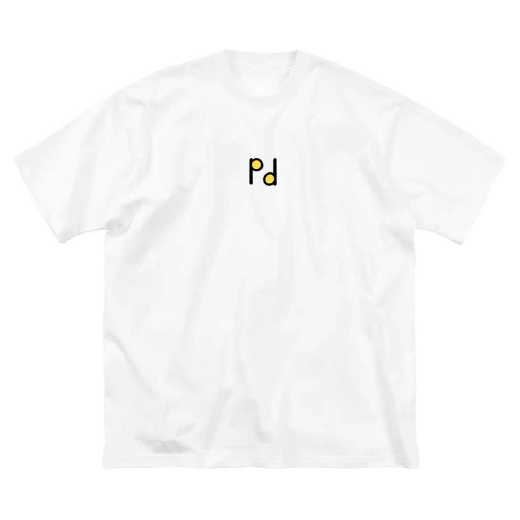 ピラミッディングデザインのｐとｄ Big T-Shirt