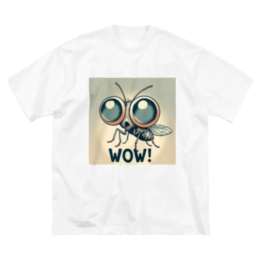 nomkyonのWoW！昆虫！No4 ビッグシルエットTシャツ