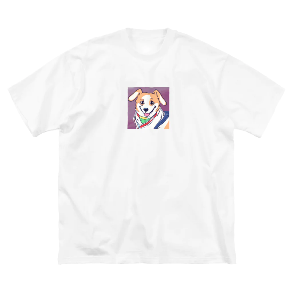 クゥStoreのfunny dog ビッグシルエットTシャツ