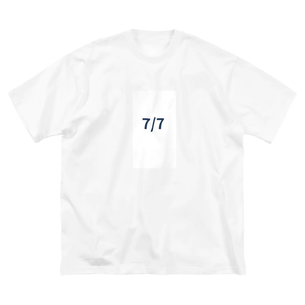 AY-28の日付グッズ7/7バージョン ビッグシルエットTシャツ