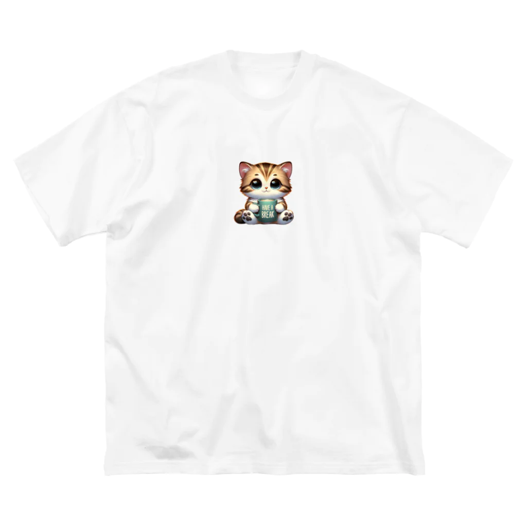 Nekonan Itemsのリラックスタイムキャット Big T-Shirt