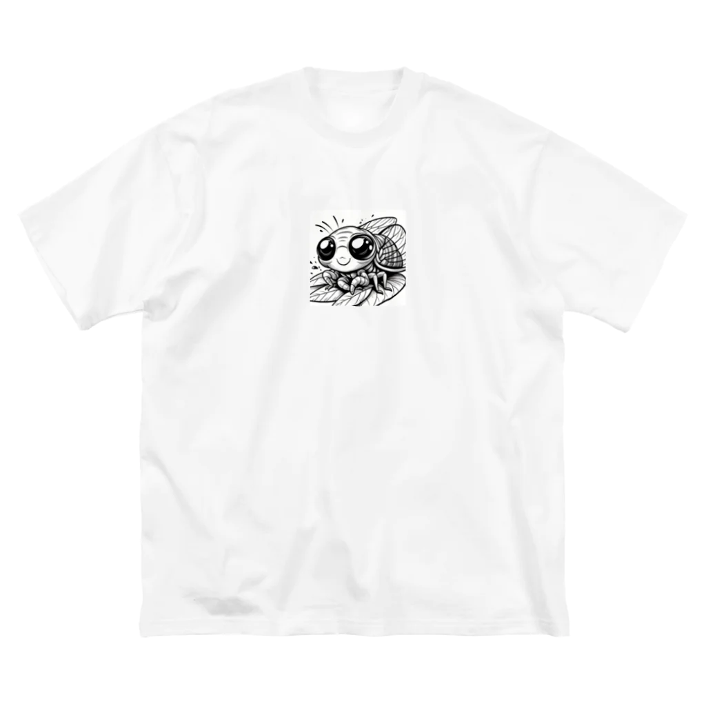 tomokazunagataのセミくん ビッグシルエットTシャツ