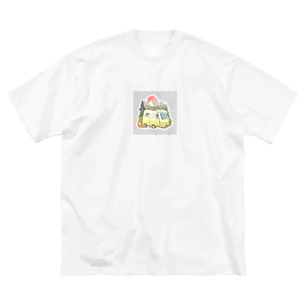 kozik01のおしゃれキャンプイラスト Big T-Shirt