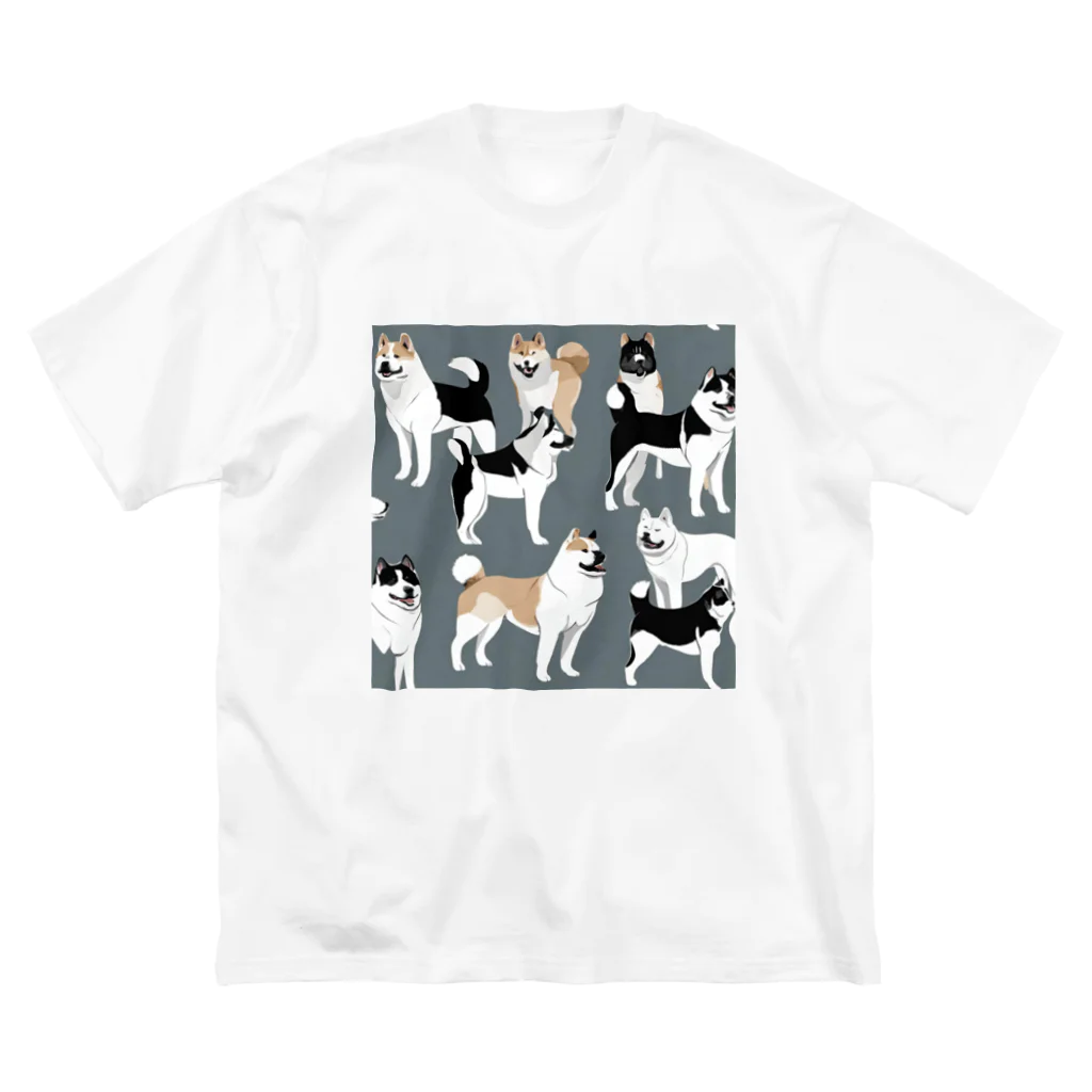 pinetreeの秋田犬２ Big T-Shirt
