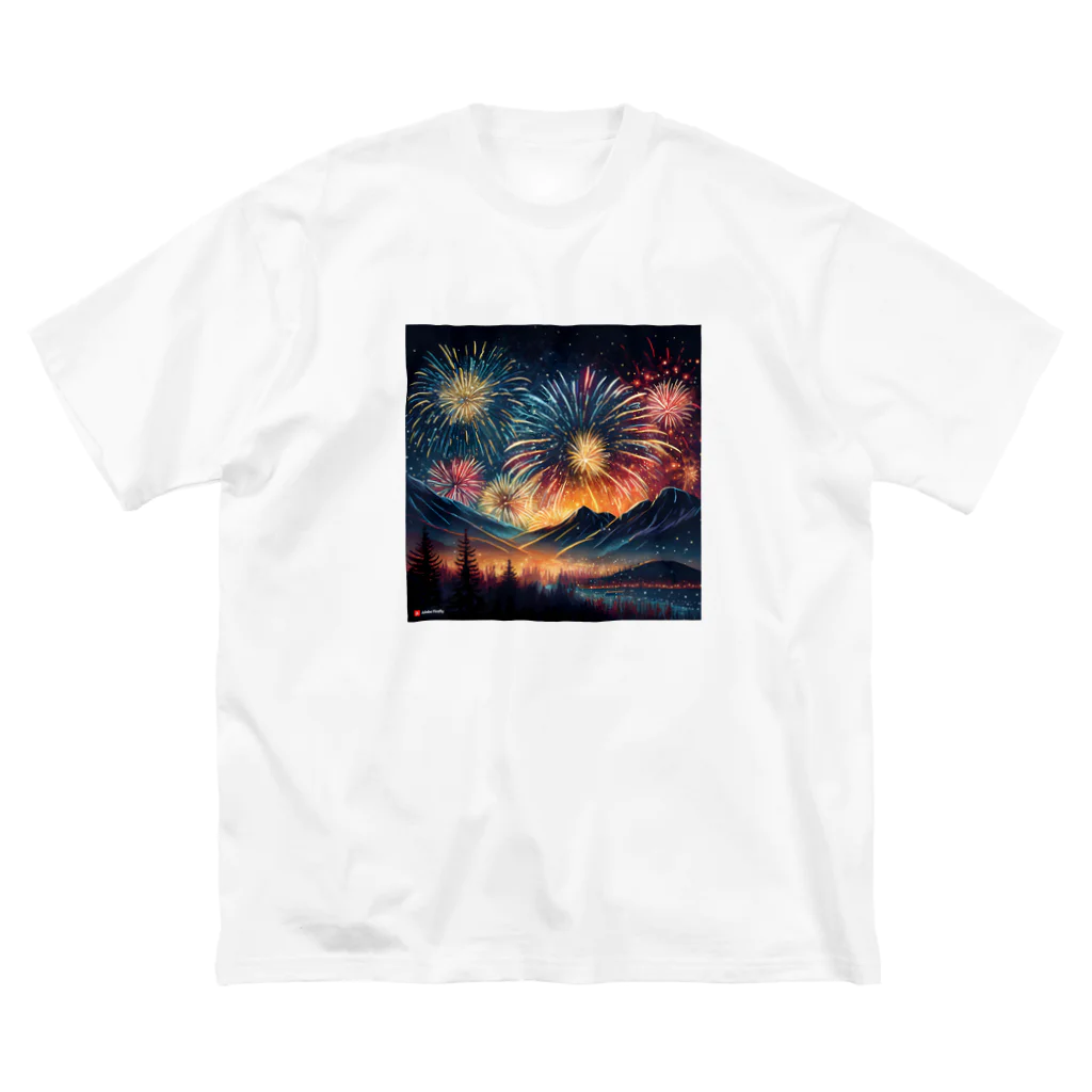 minimuniのＪ・HANABI Big T-Shirt