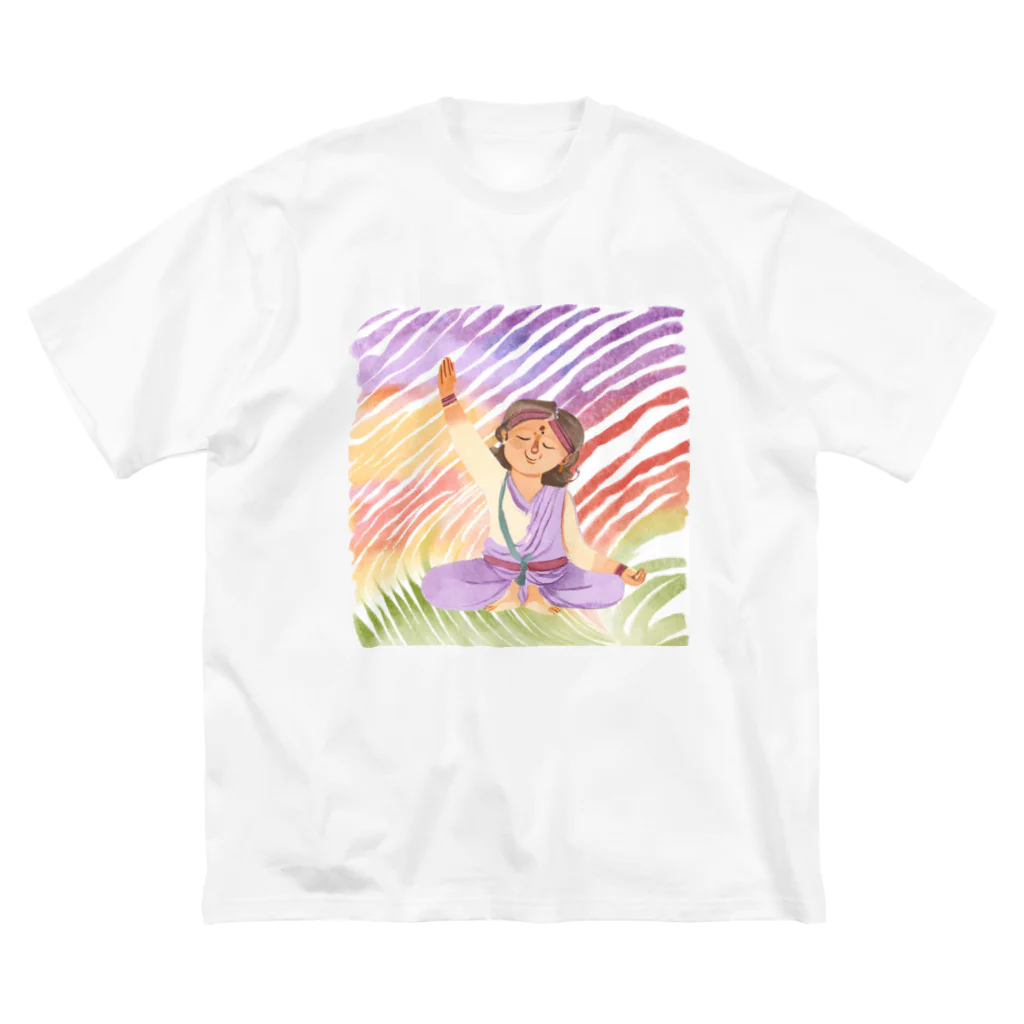 Thanks And You. STUDIOの可愛いヨギーニ　-男の子- ビッグシルエットTシャツ