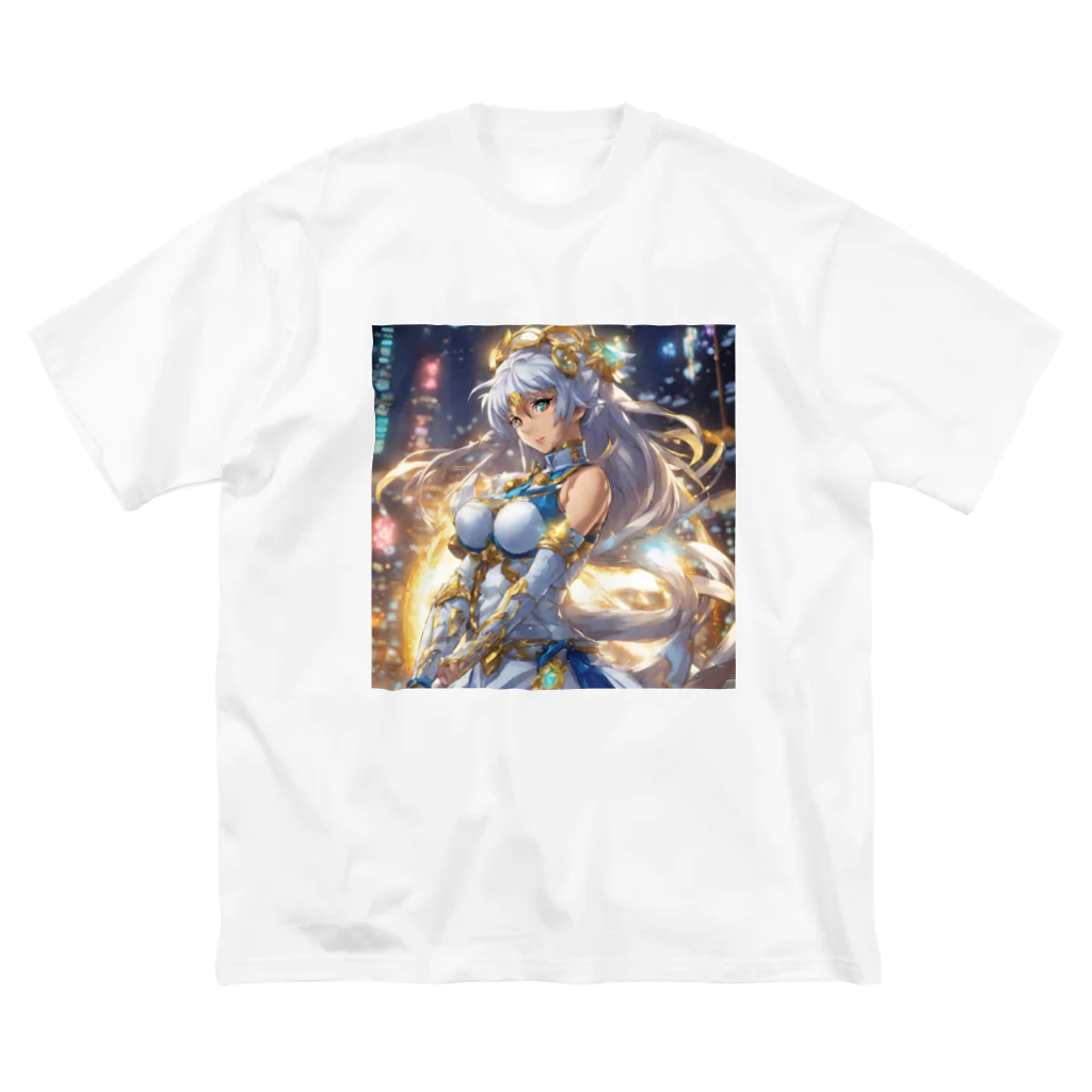 the blue seasonの水野美香 ビッグシルエットTシャツ