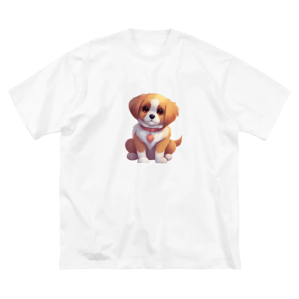 garireoの優しい愛犬 ビッグシルエットTシャツ