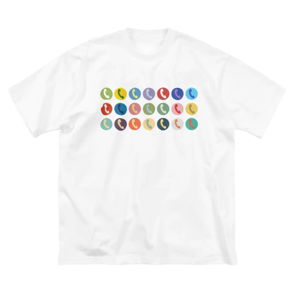 tomy1022のテレフォンマーク ビッグシルエットTシャツ