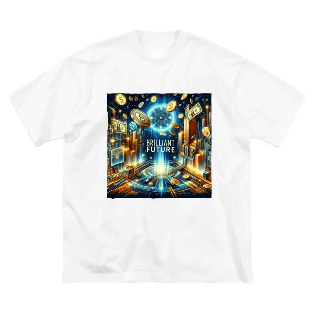 【公式】金運アップのBrilliant Futureの【公式】金運アップBrilliant Future ビッグシルエットTシャツ