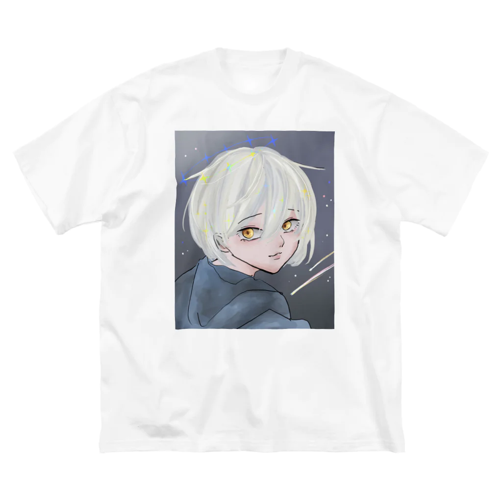 UKI HOUSEのてんしちゃん ビッグシルエットTシャツ