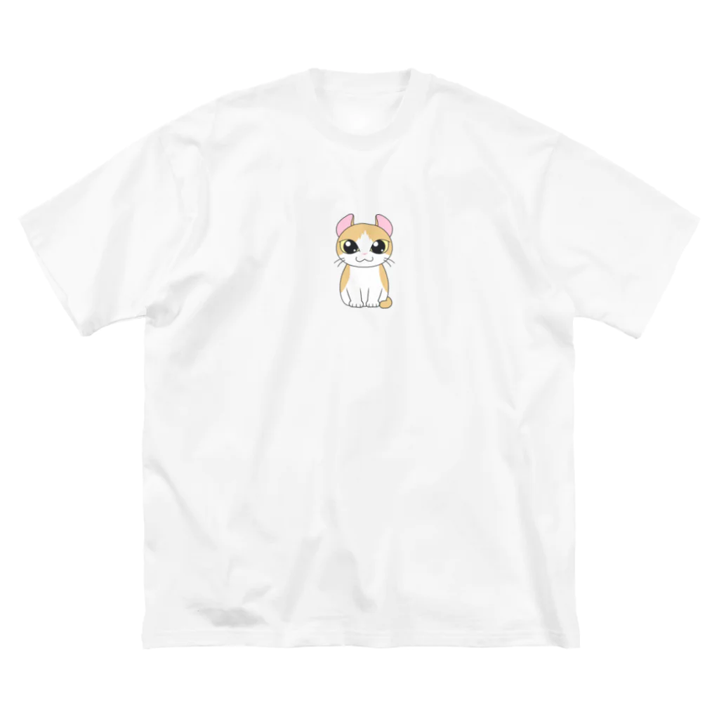 おりょうのネコちゃんグッズのかわいいアメリカンカール② Big T-Shirt