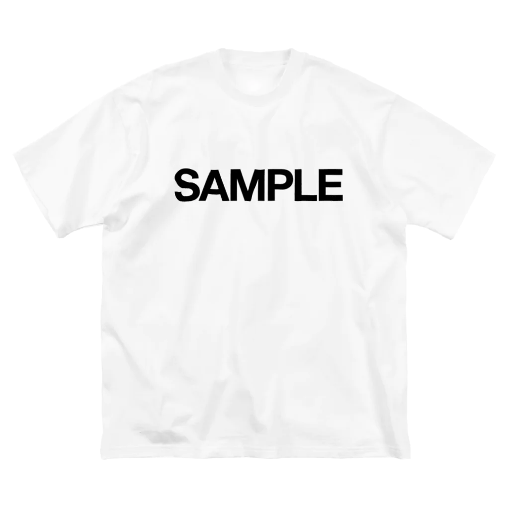 DAのSAMPLE ビッグシルエットTシャツ