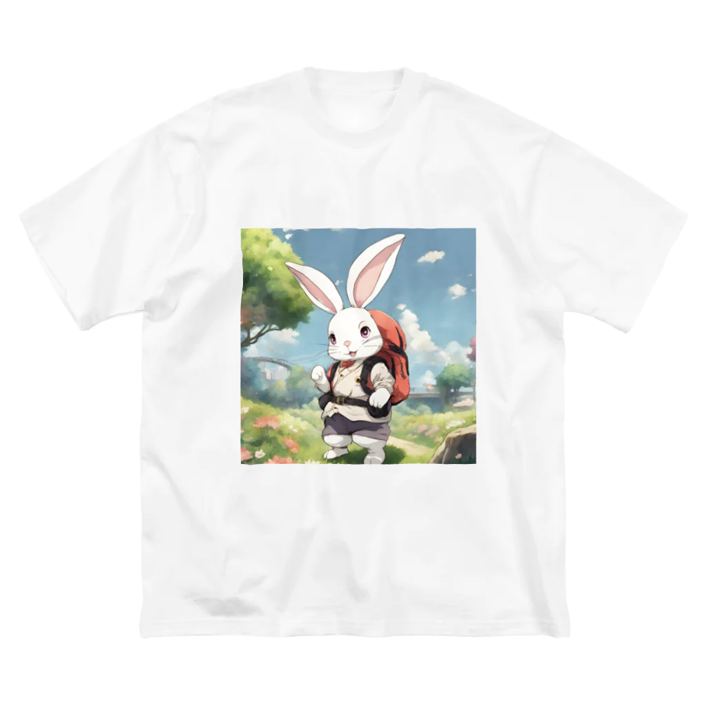 kawaiinekochanの可愛いウサギ Big T-Shirt