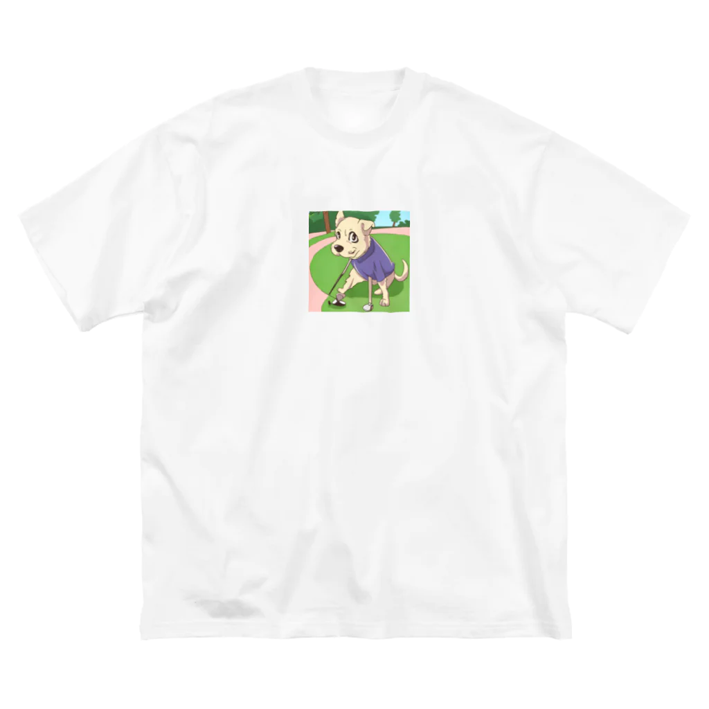 shibaショップのプロゴルファー犬 Big T-Shirt