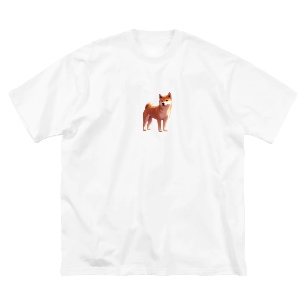 花子の庭のたそがれ柴犬 Big T-Shirt