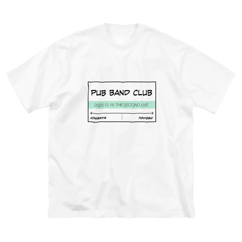 PUB Band Club(公式)の読者カラー グッズ ビッグシルエットTシャツ