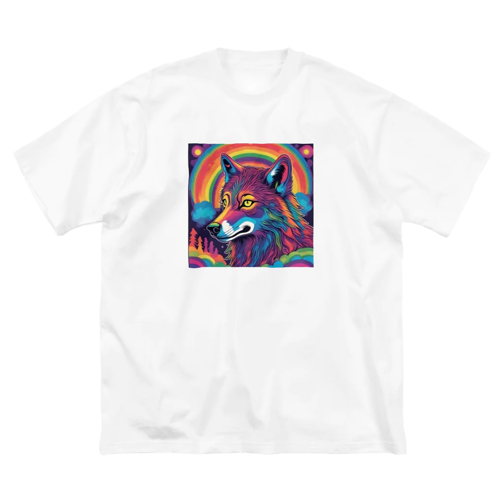 shop.ycのユメウルフ ビッグシルエットTシャツ