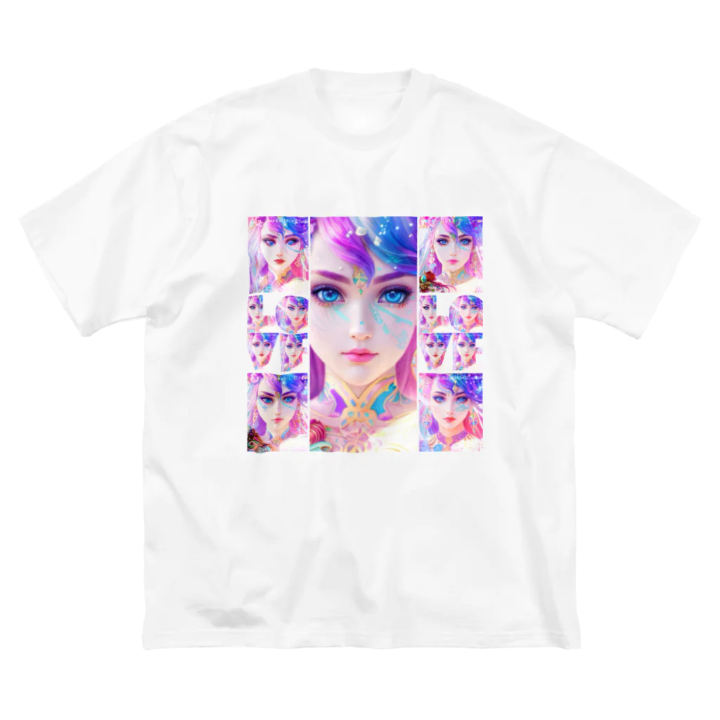 💖宇宙整体♪🌈♪こころからだチャンネル♪💖のuniversal mermaid REINA ビッグシルエットTシャツ