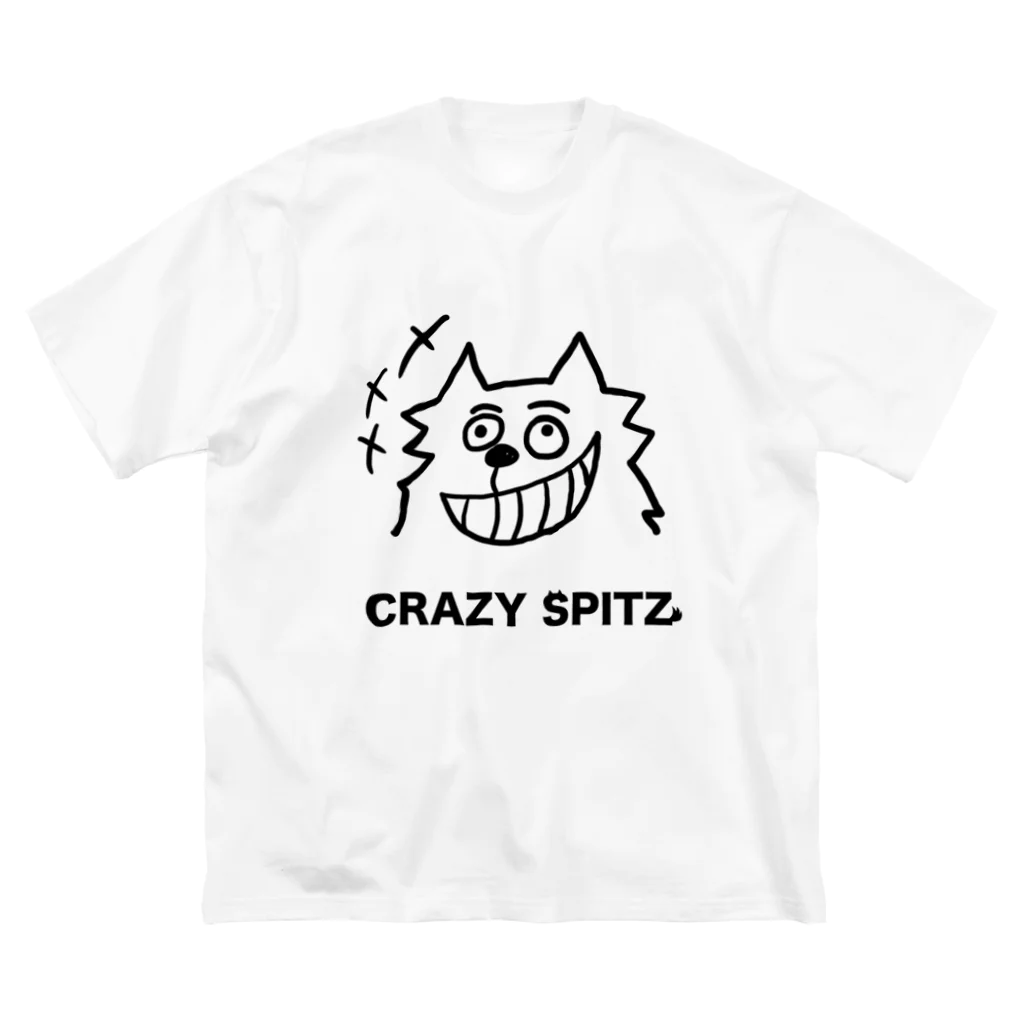 ehime@けだま&もち＆すみのCRAZY SPITZ「HA HA HA」 ビッグシルエットTシャツ
