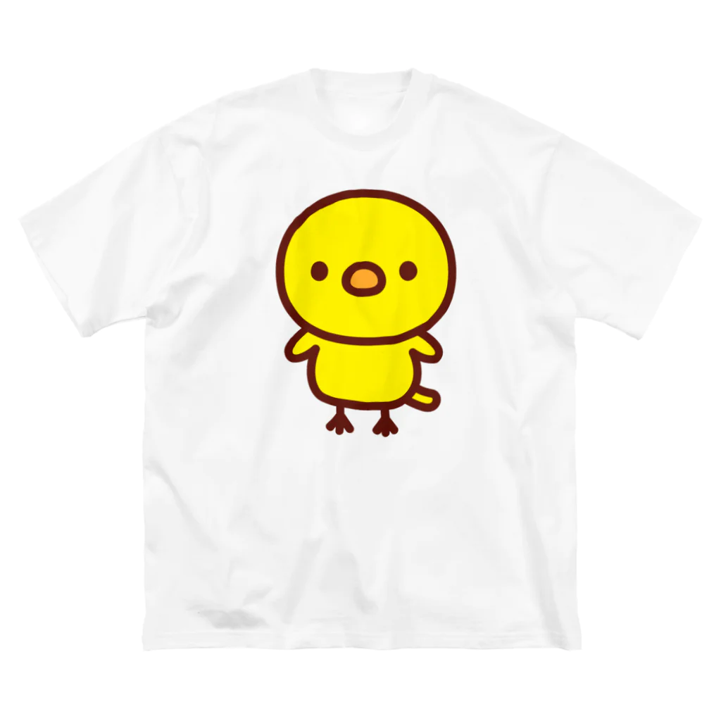 いんこ屋堂のレモンカナリア ビッグシルエットTシャツ